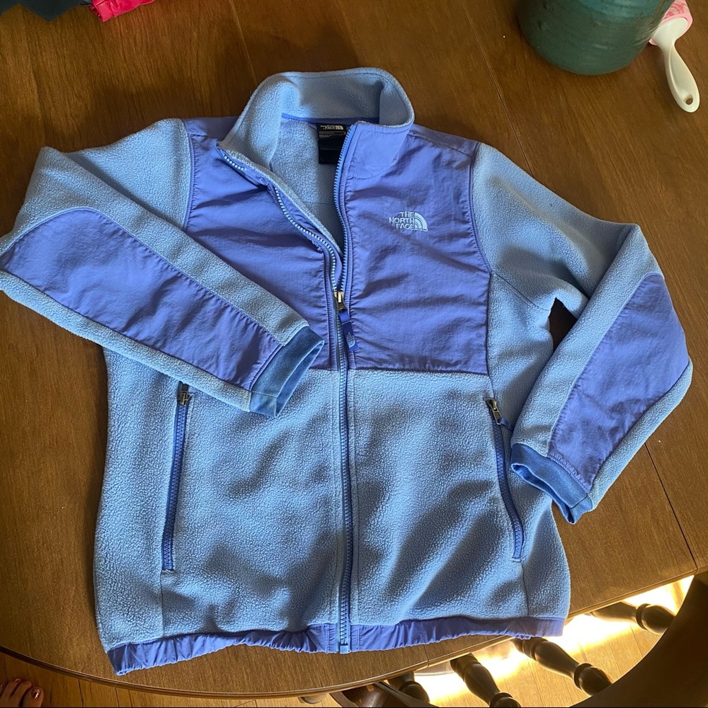 The North Face girls zip up